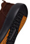 Men's Brown Lace-Up Thick Soled Nubuck Leather Sneaker Wm630002Dn - 8