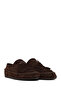 Women's Brown Tasseled Suede Leather Loafer Af190015Ds - 2