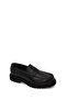 Men's Black Leather Casual Loafer Wm820010Dv - 7