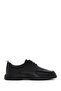 Men's Black Lace-Up Leather Casual Shoes Wm750020Df