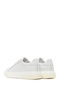 Men's White Lace-Up Thick-Soled Leather Sneaker Wm740005Dv - 6