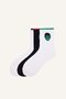 Marvel Figured Ribbed 3-Piece Cotton Long Socks for Boys H2328A8Ns