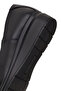 Women's Black Short Wedge Heeled Leather Comfort Shoes Af410005Dv - 8