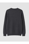 Ozmarka New Season Anthracite Crew Neck Men's Knitwear Sweater - 6