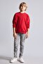 Crew Neck Soft Fleece Basic Sweatshirt for Boys I1419A826Wn - 2