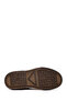 Men's Brown Lace-Up Thick-Soled Leather Sneaker Wm740005Dv - 5