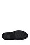 Women's Black Leather Masculine Loafer Af200010Dv - 4