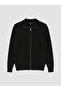 Özmarka New Season Black Regular Fit Men's Knitwear Cardigan - 5