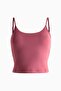 Integral-bra sports strappy top with SoftMove™ - 6