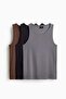 Slim Fit Ribbed vest top