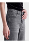 Vizyon New Season Gray Crop Flare Women's Jean Pants - 3