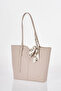 Faux Leather Tote Bag Stone - 2