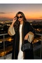 Stylish Abaya Robe with Featured Patchwork Sleeves and Cardigan Coat