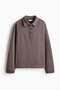Collared sweatshirt