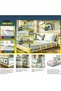 (gg6)1Pcs Crib Rails, Toddler Bed Rails, Upgraded Reinforced Safety Bed Rails—Suitable for Cribs, Single Beds, and Double Beds(1.5M) - 8