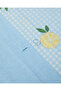 Lemon Breeze Easy-Iron Double Duvet Cover Set 200X220 cm Blue-Yellow - 6