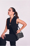 Cross Strap Women's Bag Black Us24121 - 4
