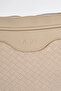 Oval Design Shoulder Bag Stone - 5