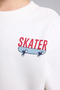 Oversize Crew Neck Back Printed Soft Fleece Inside Sweatshirt for Boys I0114A826Wn - 5