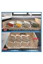 Spice Organizer, 8 Pcs Clear Acrylic Kitchen Spice Rack Tray for Drawer/Countertop (Jars not in - 3