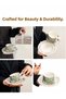 Vintage Floral Bird Watercolor Ceramic Tea Cup and Saucer Sets Coffee Mug Set Gift Box 260 ML - 2