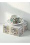 Vintage Floral Bird Watercolor Ceramic Tea Cup and Saucer Sets Coffee Mug Set Gift Box 260 ML - 3