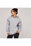 2-Thread Raised Sweatshirt with Hood and Collar and Sleeve Trim Stitching Detail