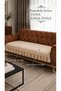 Luxury Ruffled Sofa Cover Bohemian Cotton Linen Stain-Resistant Water-Repellent Sofa-Bed Cover Beige - 3