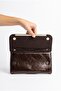 441 Brown Women's Clutch Bag - 2