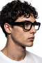 Enigmatic Black Black Photochromic Men's Sunglasses - 3