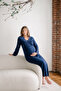 Mirella Maternity and Postpartum Lace Detailed Nightgown Suitable for Breastfeeding