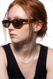 Aralık Leopard Brown Sunglasses - 3