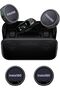 Mic Pro (4 TX + 1 RX + Charging Case) - Wireless Microphone Lavalier Microphone, Bluetooth, Customisable E-Ink Display, Noise Cancelling, 400m Range, 3-Mic Array, Vlogging, Streaming