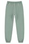 Girl's Two-Thread Double-Pocket Elastic Leg Sweatpants Esf7033 - 2