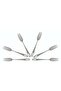 Stainless Steel 24 Piece Cutlery Set with Steel Stand for 6 People, Flatware Silverware Se - 3