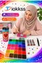 bedazzling set 32000PCS 40 Colors SS12 3mm Flatback Resin Rhinestones with 3×10ml B-7000 Glue for Shoes, Bags, Phone Cases & DIY Crafts - 6