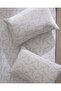 Octave Double 100% Cotton Ranforce Printed Elastic Sheet Set - Mint Green - 2