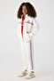 Girl White Tracksuit Top - 2