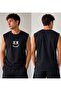 Printed Men's Cotton Crew Neck Training Athlete Tank Top Sleeveless T-Shirt - 3