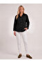 Women's Black Snap Fastener Double Pocket Cotton Comfortable Fit Shirt - 2