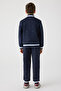 Boy Navy Blue Tracksuit Top - 5