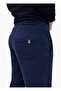 Men's Indigo Zipper Pocket Straight Leg 2 Thread Sweatpants - P601 - 3