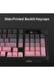 GK960 Wireless Keyboard, 98 Keys Tri-Mode BT/2.4G/Wired Membrane Gaming Keyboard, RGB Creamy Keyboard with Number Pad, Knob Control, Side Printed Keycaps, 4000mAh Battery - Black & Pink - 6