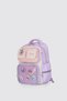 Kids Premium School Bag Set 3-Piece Primary School Middle School Backpack Thermal Lunch Bag Pencil Case Purple 51974 - 3