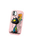 Samsung Galaxy M13 5G/A04 Compatible Graffiti Style Black Cat Phone Case, Shockproof - 2