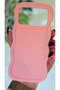 Poco X6 Pro 5g Compatible Soft Textured Wave Edge Powder Pink Case - 2