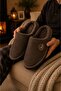 Men's Indoor House Slippers, Plush Inside, Warm, Soft Sole, Comfortable Winter Slippers - 3