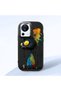 Mi 13 Lite Compatible Graffiti Style Black Cat Phone Case, Shockproof Silicone Case