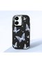 Poco C65 Compatible Elegant Butterfly Print Soft Silicone Case, Shock Absorption and Impact Protection