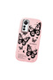 Mi 12 Lite Compatible Minimal Butterfly Pattern Soft Silicone Case, Impact Protected - 2